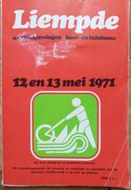 Liempde werktuigbouwdagen 1971, Ophalen of Verzenden, Gelezen