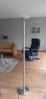 Staande lamp hallogeen dimbaar, Huis en Inrichting, Ophalen, Zo goed als nieuw, Glas, Modern