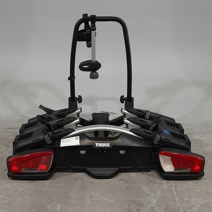 Thule VeloCompact 13-pin voor 3 fietsen, Auto diversen, Fietsendragers, Gebruikt, Trekhaakdrager, 3 fietsen of meer, Brede banden