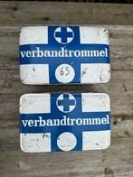 2 Vintage Boomsma Verbandtrommels, Ophalen of Verzenden