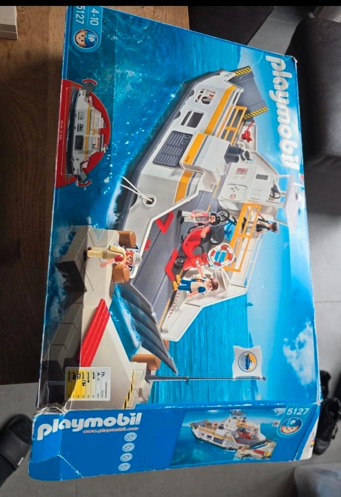 Playmobil Veerboot 5127, Kinderen en Baby's, Speelgoed | Playmobil, Zo goed als nieuw, Ophalen of Verzenden