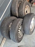 Set van 5 gebruikte aanhanger banden met velg, Ophalen, Gebruikt