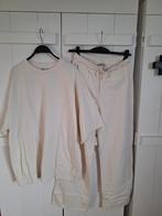 Zara joggingspak, shirt L, broek S, beige!, Ophalen of Verzenden, Zo goed als nieuw, Beige