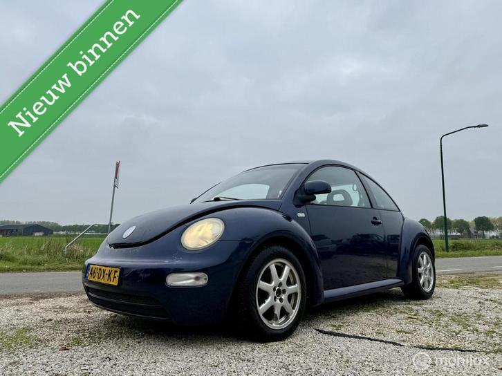 Volkswagen New Beetle 2.0, 139000 km, APK Okt 2026, Airco, Auto's, Volkswagen, Bedrijf, Te koop, Beetle (Kever), ABS, Airbags