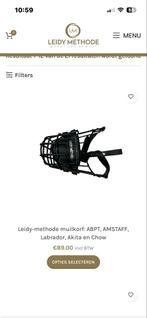 Muilkorf van Leidy-methode, Dieren en Toebehoren, Ophalen of Verzenden, Zo goed als nieuw