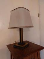 Tafellamp Werner Padberg Gmbh, ca 34 cm hoog, Hout, Gebruikt, Klassiek, Ophalen of Verzenden