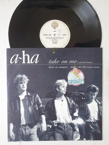 12" Maxi a-ha - Take On Me (1985) beschikbaar voor biedingen