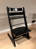 Stokke Tripp Trapp Kinderstoel Zwart, Kinderen en Baby's, Kinderstoelen, Ophalen, Gebruikt, Meegroeistoel
