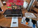 Bourgini Gourmetstel Raclette Grill 8P - Nieuw in Doos, Witgoed en Apparatuur, Gourmetstellen, Ophalen of Verzenden, Nieuw, 8 personen of meer