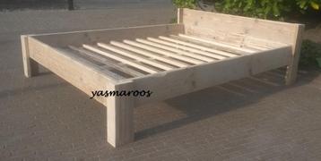 Tweepersoonsbed Tillie 120 140 160 180 200 210 220 hout 