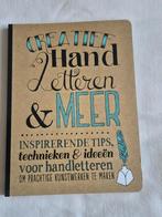 Creatief handletteren en meer - nieuw, Boeken, Ophalen of Verzenden, Nieuw, Overige onderwerpen