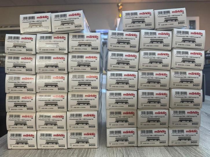 Marklin 94559 - 94551 VSM Personenrijtuig - Exclusief!, Hobby en Vrije tijd, Modeltreinen | H0, Nieuw, Wisselstroom, Märklin, Ophalen of Verzenden
