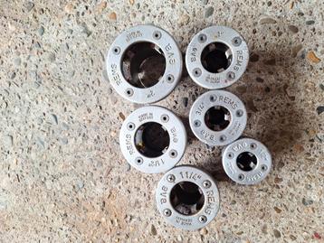 Rems draadsnijblokken 1/2"-3/4" -1" -11/4-11/2"-2-2"
Allen i beschikbaar voor biedingen