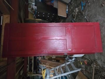 2 hoge deuren 77x 237,5 paneeleuren kast bedstee beschikbaar voor biedingen