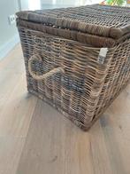 Riviera Maison Mand met Deksel - Prima Staat, Ophalen, Overige materialen, 100 tot 150 cm, 50 tot 75 cm