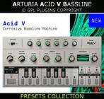 Arturia ACID V Corrosive Bassline Machine Plugin + Presets, Computers en Software, Audio-software, Nieuw, Ophalen of Verzenden