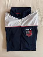 USA Trainingsjack, Blauw, Maat 56/58 (XL), Ophalen of Verzenden, Zo goed als nieuw