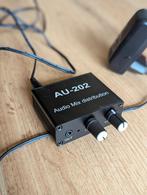 Audio Mixer 2 kanaals 3.5mm jack, Ophalen of Verzenden, Zo goed als nieuw, Audio
