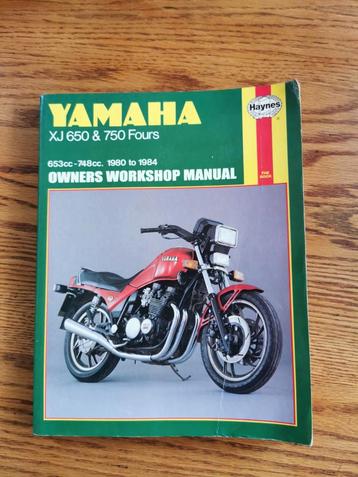 Haynes Workshop Manual Yamaha XJ Haynes Werkplaatshandboek