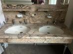 retro wastafel meubel, Ophalen, Gebruikt, 75 cm of meer, 150 tot 200 cm