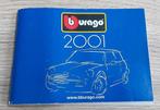 Catalogus Bburago 2001., Ophalen of Verzenden, Gelezen, Catalogus