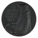 Hans Petri - Penning, 1957 : Erasmiaans Gymnasium, Postzegels en Munten, Penningen en Medailles, Verzenden, Brons, Nederland