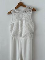 Witte jumpsuit  met kant - Maat S, Ophalen of Verzenden, Nieuw, Maat 36 (S), Wit