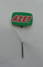 Speldje AZET Yerseke, Verzamelen, Speldjes, Pins en Buttons, Ophalen of Verzenden, Zo goed als nieuw, Merk, Speldje of Pin