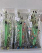 3 haaks Platvisonderlijn met lumi tube, Watersport en Boten, Ophalen of Verzenden, Nieuw