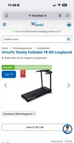 Foldable Treadmill - virtufit tr-50i loopband, Sport en Fitness, Ophalen, Overige materialen, Nieuw, Loopband