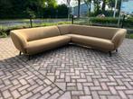 Leolux Flint hoekbank ploegstof Taro, Ophalen, 250 tot 300 cm, Hoekbank, 75 tot 100 cm