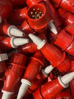 Partij van 50 x CEE stekkers, Ophalen of Verzenden, Onbekend, Onbekend, Onbekend