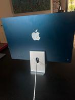 Apple iMac blue  24 inch - Zo goed als nieuw!, Ophalen, Onbekend, Ingebouwde speakers, Thunderbolt