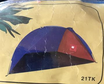 Strandtentje beschikbaar voor biedingen