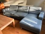 3 zitsbanks loungebank met chaise longue, Ophalen, Gebruikt, Stof