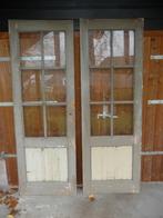 Twee tuin/balkondeuren, Doe-het-zelf en Verbouw, Ophalen, Gebruikt, Minder dan 80 cm, 215 cm of meer