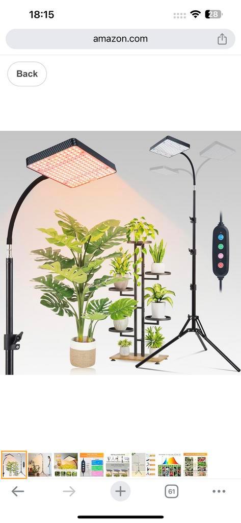 GroCruiser Kweeklamp met Statief - Nieuw & Gebruikt, Tuin en Terras, Kassen, Nieuw, Ophalen of Verzenden