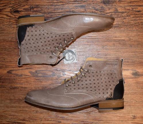 YELLOW CAB - leren Fresh veterschoen Y15363 - maat 42, Kleding | Heren, Schoenen, Nieuw, Veterschoenen, Bruin, Ophalen of Verzenden