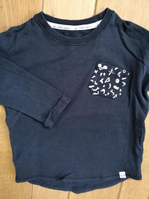 AMMEHOELA t- shirt zwart maat 98/104, Kinderen en Baby's, Kinderkleding | Maat 98, Zo goed als nieuw, Jongen, Shirt of Longsleeve