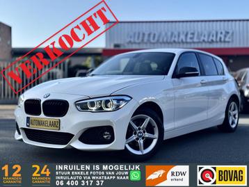 BMW 1-serie 118i M-SPORT LEDER SHADOW CLIMA CRUISE LED beschikbaar voor biedingen