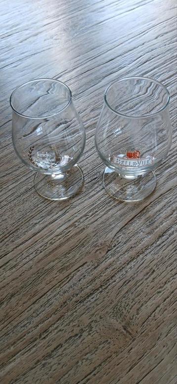 Gratis! 2 Kriek Belle-Vue glazen  beschikbaar voor biedingen