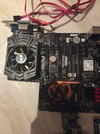 Game PC Onderdelen: Moederbord, CPU, RAM, GPU, Computers en Software, Moederborden, Gebruikt, DDR3, Ophalen of Verzenden, LGA 1150