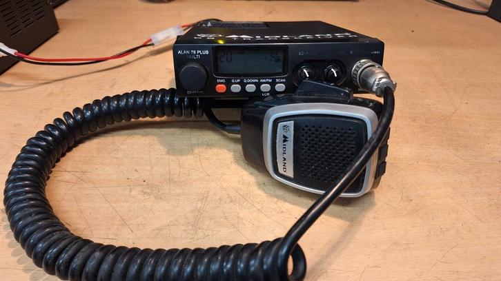 Midland Alan 78 plus multi, Telecommunicatie, Zenders en Ontvangers, Gebruikt, Zender en Ontvanger, Ophalen of Verzenden