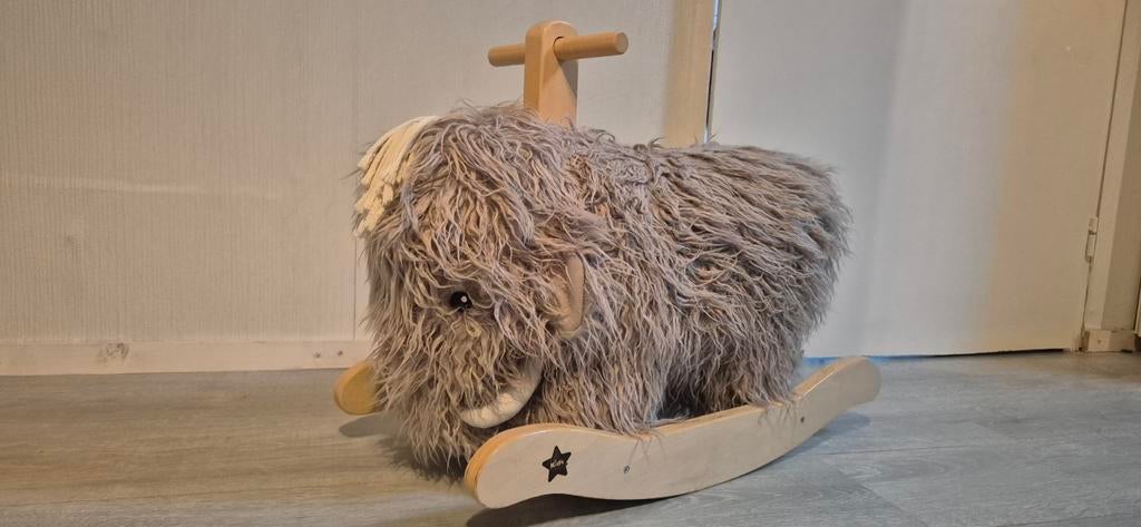 Kids Concept Mammoet Schommelpaard, Ophalen, Zo goed als nieuw