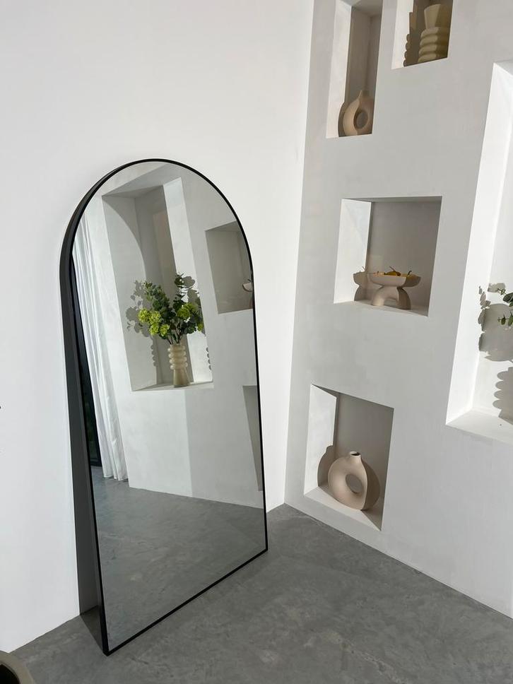 NIEUWE grote boogspiegels beschikbaar – 90x180 cm, Huis en Inrichting, Woonaccessoires | Spiegels, Nieuw, 75 tot 100 cm, 150 tot 200 cm