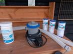 zwembadpomp, filters type I en chloortabletten, Tuin en Terras, Zwembad-toebehoren, Ophalen, Gebruikt, Overige typen