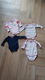 4 rompertjes maatje 50/56, Kinderen en Baby's, Babykleding | Maat 50, Meisje, Ophalen of Verzenden, Zo goed als nieuw, Nacht- of Onderkleding