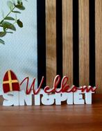 Woordbeeldje Welkom Sint &Piet, Ophalen of Verzenden