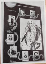 Ansichtkaart Zwitserland 1e beklimming Matterhorn, Ophalen of Verzenden, 1960 tot 1980, Ongelopen, Overig Europa