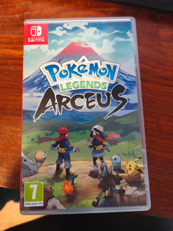 Pokémon Legends: Arceus, Spelcomputers en Games, Games | Nintendo Switch, Zo goed als nieuw, Overige genres, 1 speler, Vanaf 3 jaar